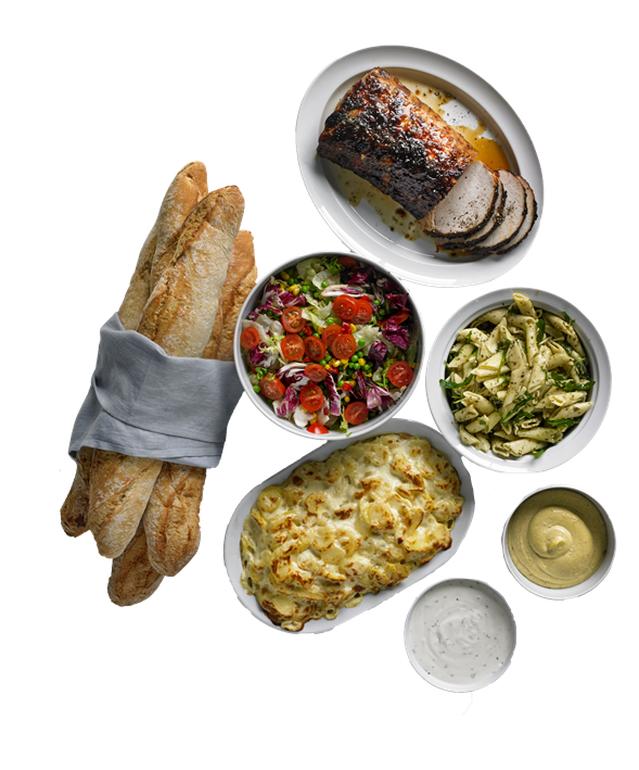 Slagterens 3 retters steg selv menu