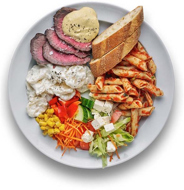 Slagterens steg selv menu med Ølkam