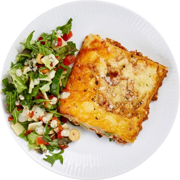 Slagterens Lasagne menu